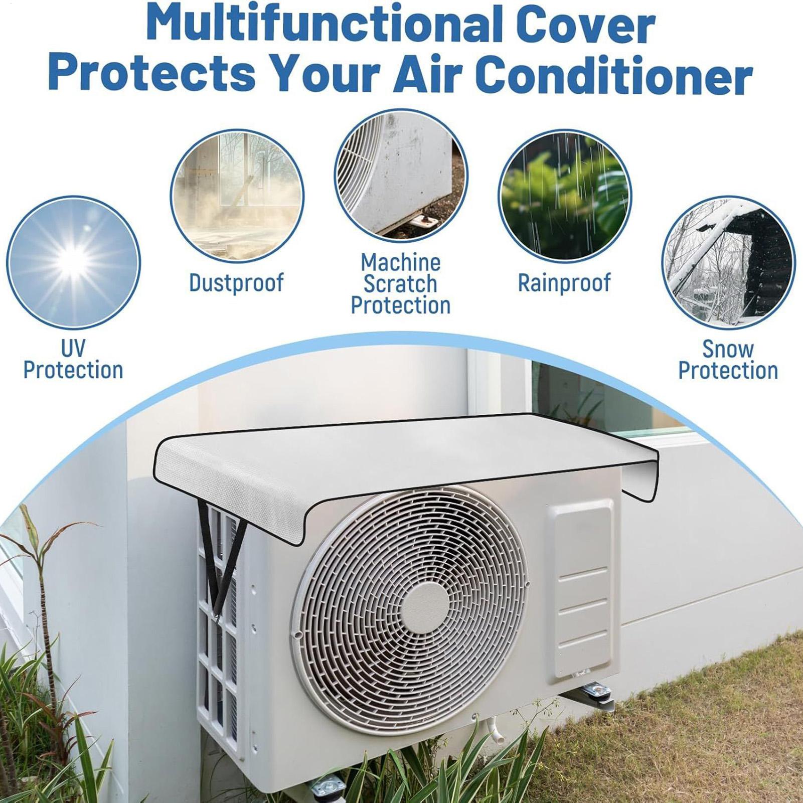 Outdoor Power Heater - エアコン室外機カバー 省エネ・防雨・断熱カバー エアコン防塵カバー 一般エアコンユニットカバー