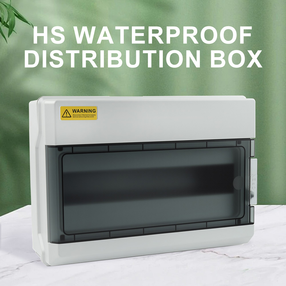 Outdoor Power Distribution Box - HS-4/6/9/12/15/18/24/36回路 屋外配電盤 回路遮断器 MCB IP65 防水