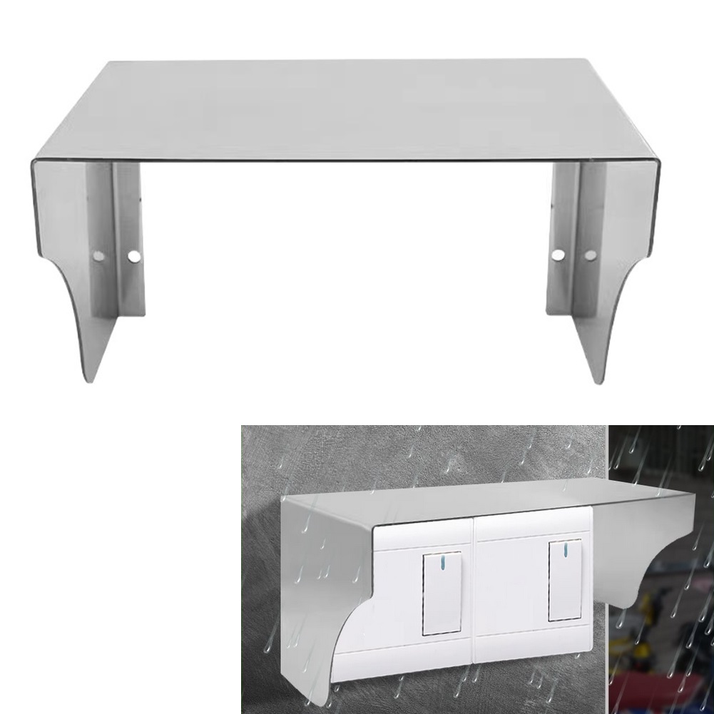 Outdoor Power Outlet - ドアベルレインカバー保護用ソケット屋外防水スイッチソケット保護カバー