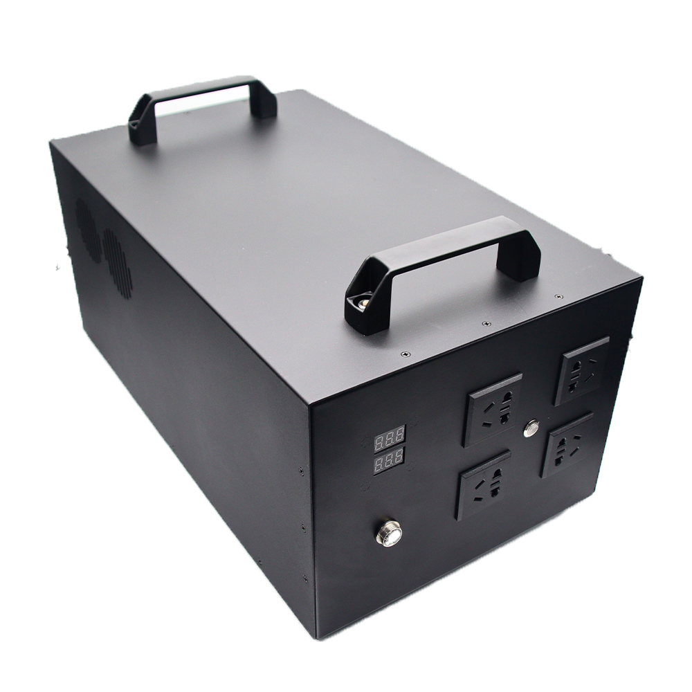 Outdoor Uninterruptible Power Supply - 大容量1000W/2000Wポータブル電源ステーションリチウムイオンバッテリーソーラー屋外キャンプ用無停電電源装置車載用
