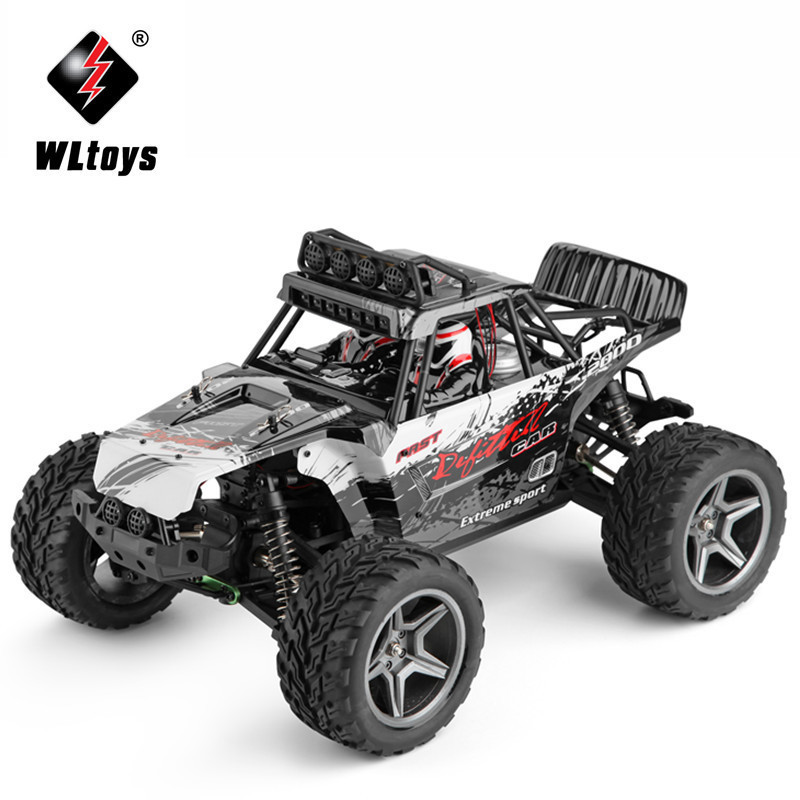 Outdoor Power Meter Bike - Wltoys 12409-リモートコントロールレーシングカー,1:12,4wd,2.4g,ラジオ,高速,LEDライト付きオフロードクライミングトラック,屋外玩具
