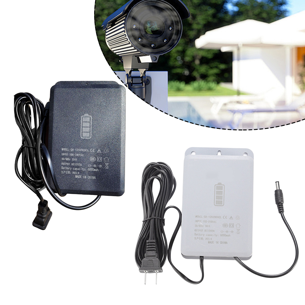 Outdoor Uninterruptible Power Supply - 12V 2A 電源アダプタ屋外監視カメラ用ミニ UPS 無停電電源装置 5.5x2.1mm