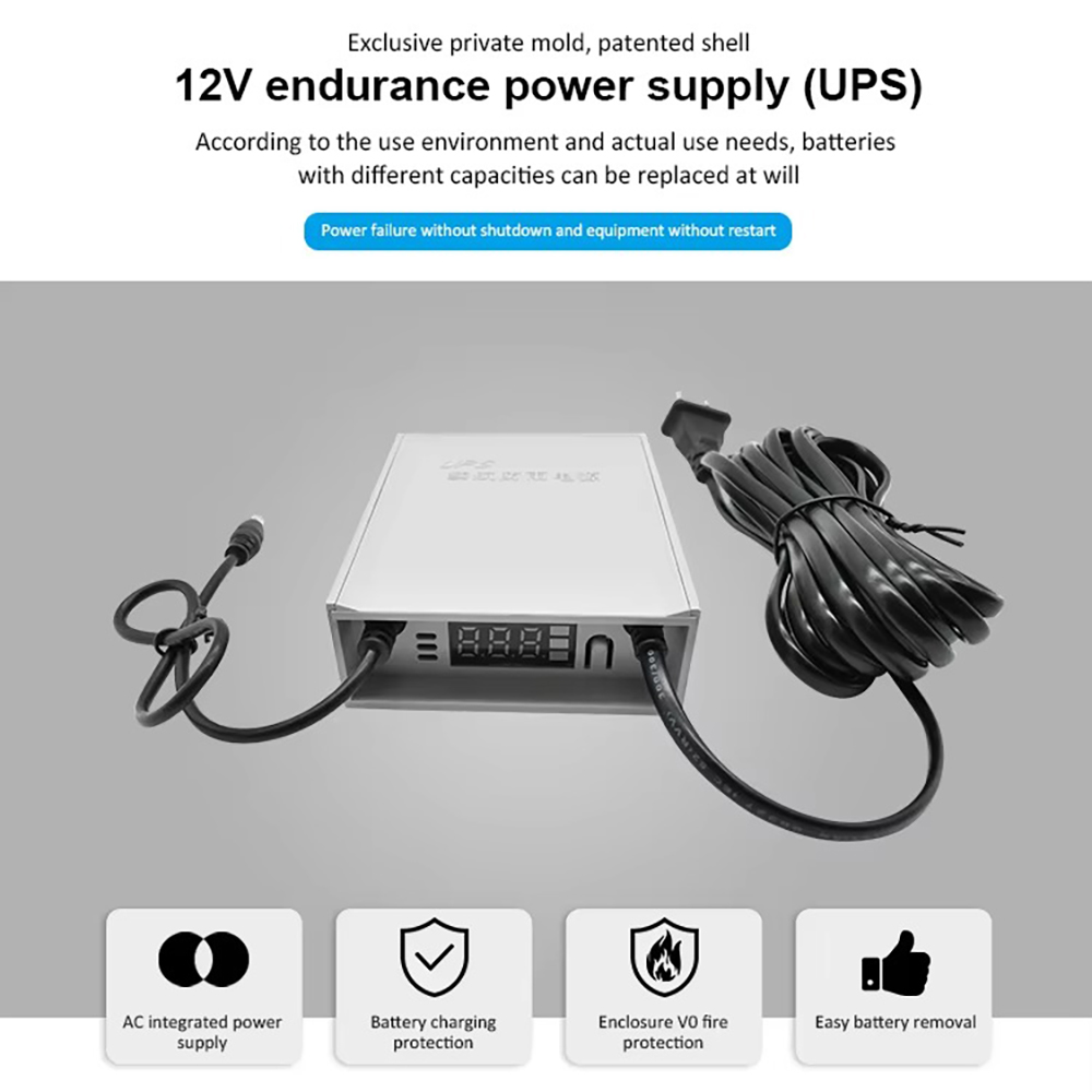 DIFANG 5400mAh UPSバッテリー電源アダプター - Outdoor Uninterruptible Power Supply のレビューと価格