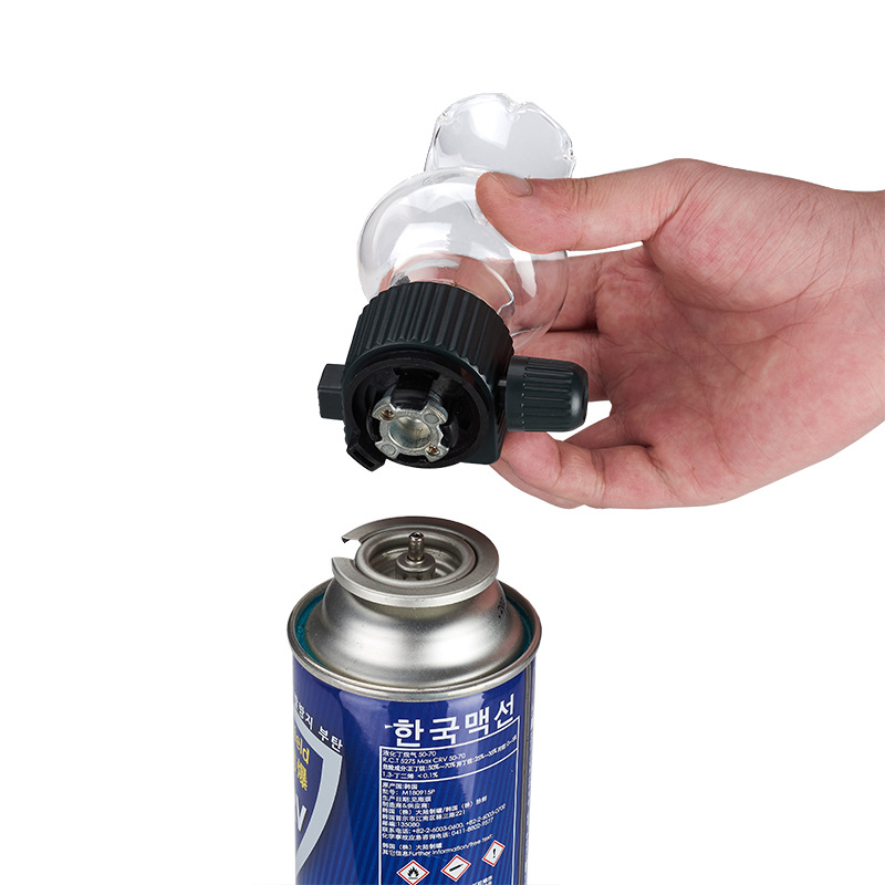 カードストーブ ガスシリンダー ヘッドライト クリエイティブ - Outdoor Power Heater のレビューと価格
