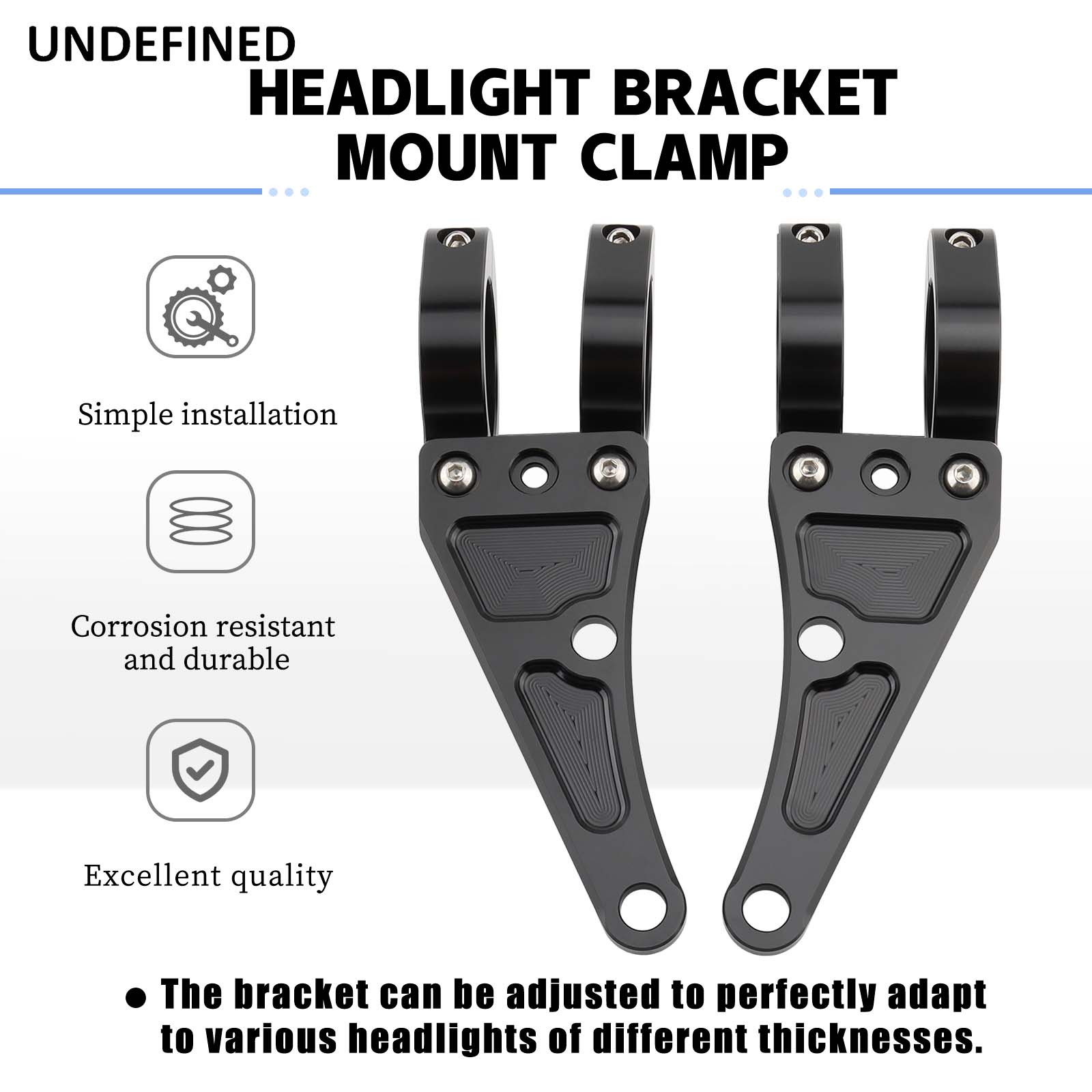 オートバイのヘッドライト用ブラケット,クランプヘッド,ランプ - Outdoor Power Head Milwaukee のレビューと価格