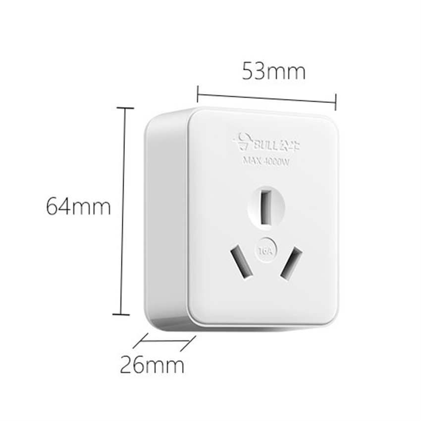 16アンプ中国3フラットピン壁面マウント用電源ソケット重負荷 - Outdoor Power Outlet のレビューと価格