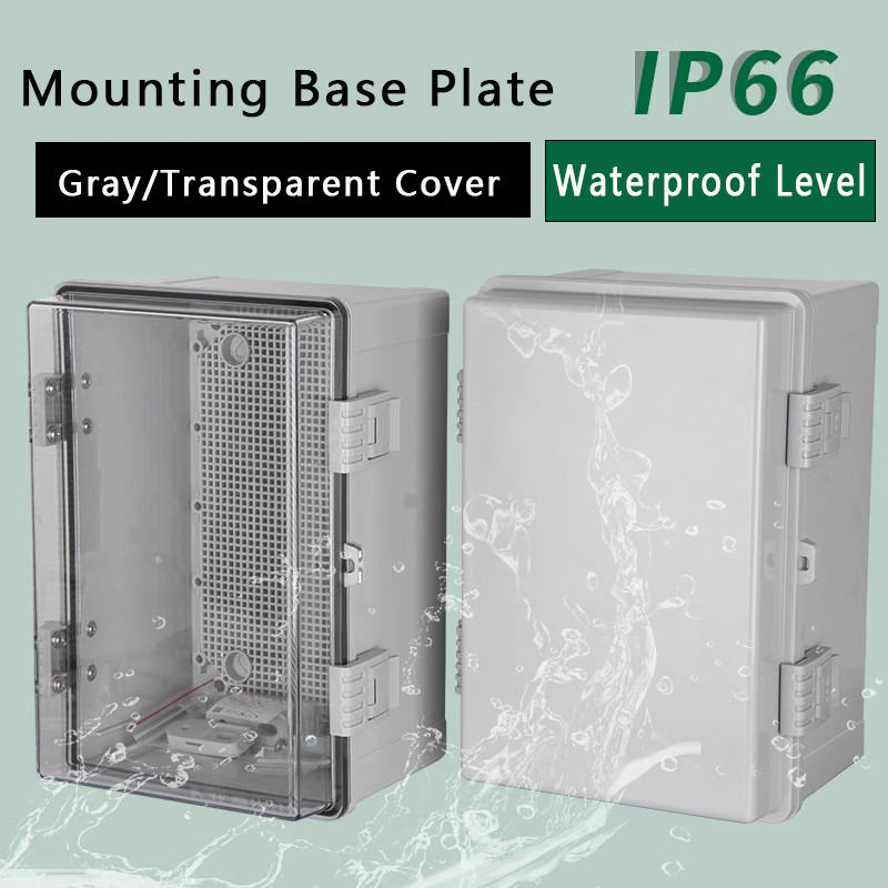 IP66 防水電気接続箱 ABS プラスチック PC エンク - Outdoor Power Distribution Box のレビューと価格