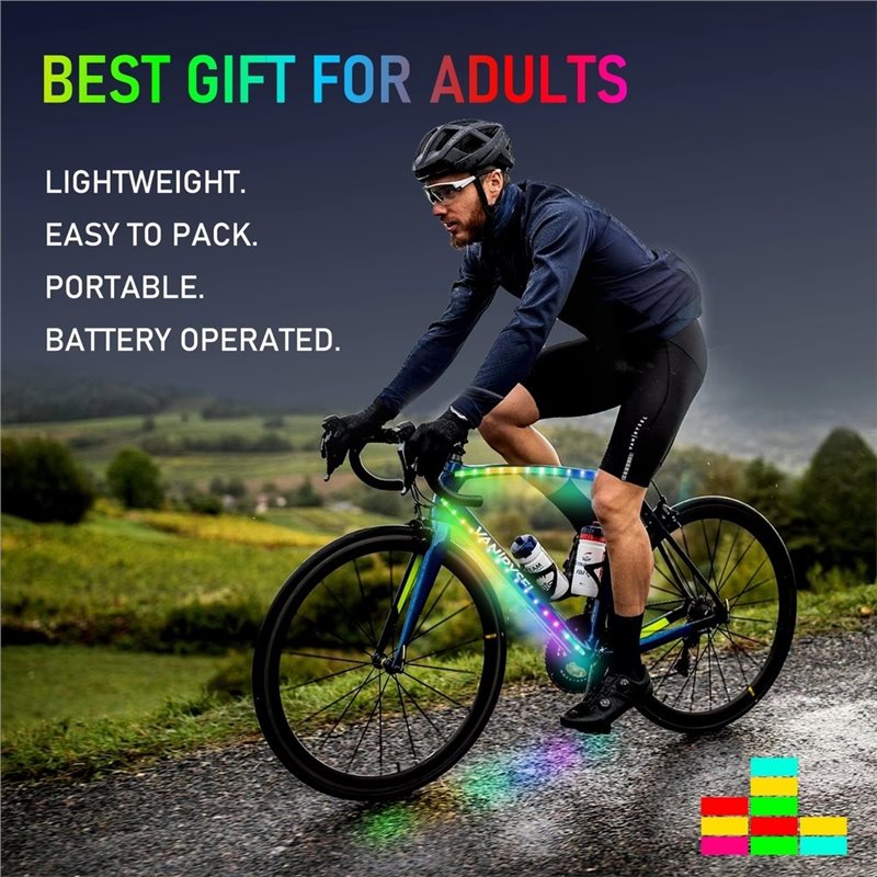 RGB ストリップライト LED ナイトライディング警告スト - Outdoor Usb Power Strip のレビューと価格