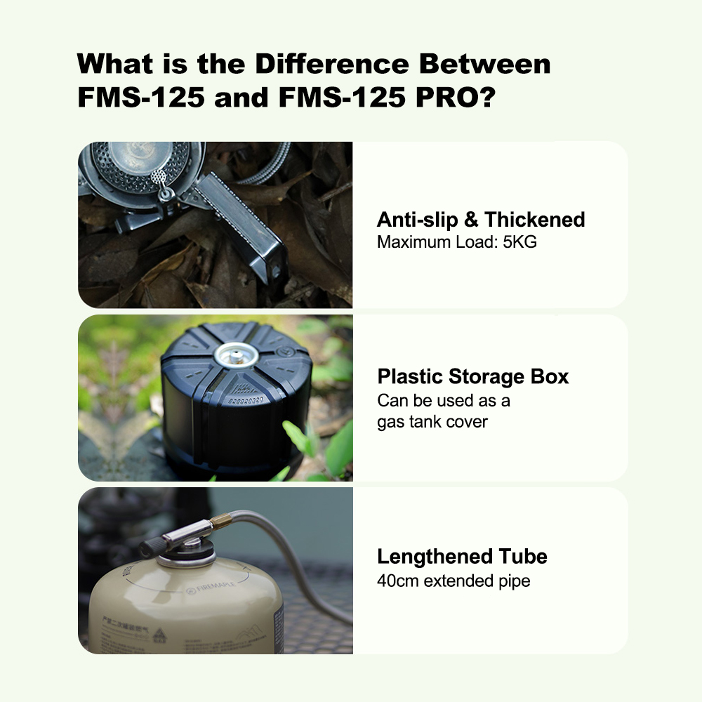 ファイヤーマプル防風スプリットガスバーナー、軽量機器、点火装 - Outdoor Power Heater のレビューと価格