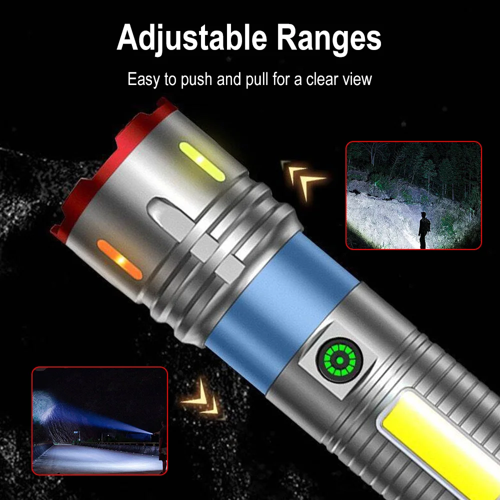BORUiT 3000LM 1000M長距離照射LEDズーム - Outdoor Power Meter Bike のレビューと価格