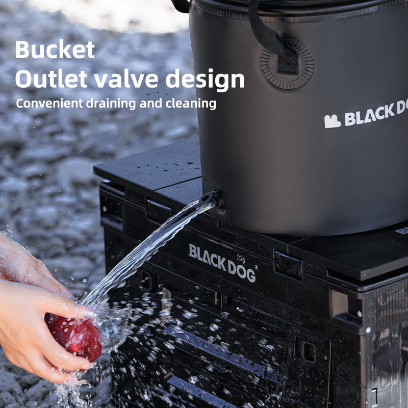 ブラックドッグ 折りたたみ式 水桶 蓋付き 排水口付き 20 - Outdoor Power Outlet Box のレビューと価格