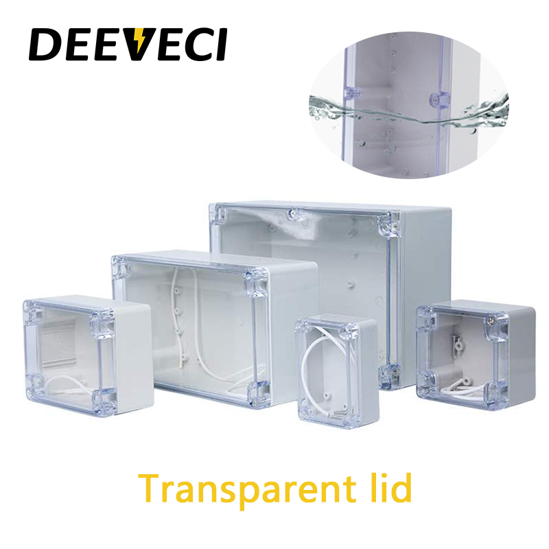 透明防水屋外エンクロージャプラスチックボックス電子プロジェク - Outdoor Power Distribution Box のレビューと価格