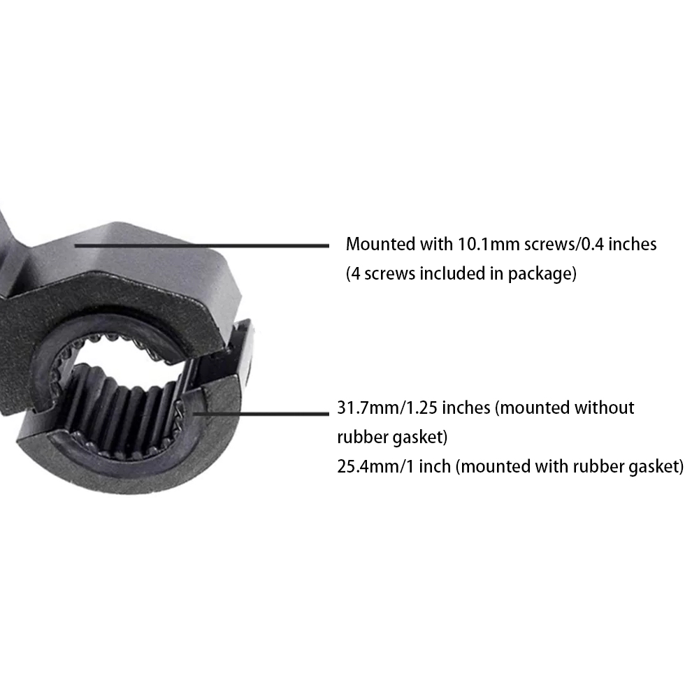 オートバイ用LEDヘッドライトブラケット,ヘッドライトホルダ - Outdoor Power Head Milwaukee のレビューと価格