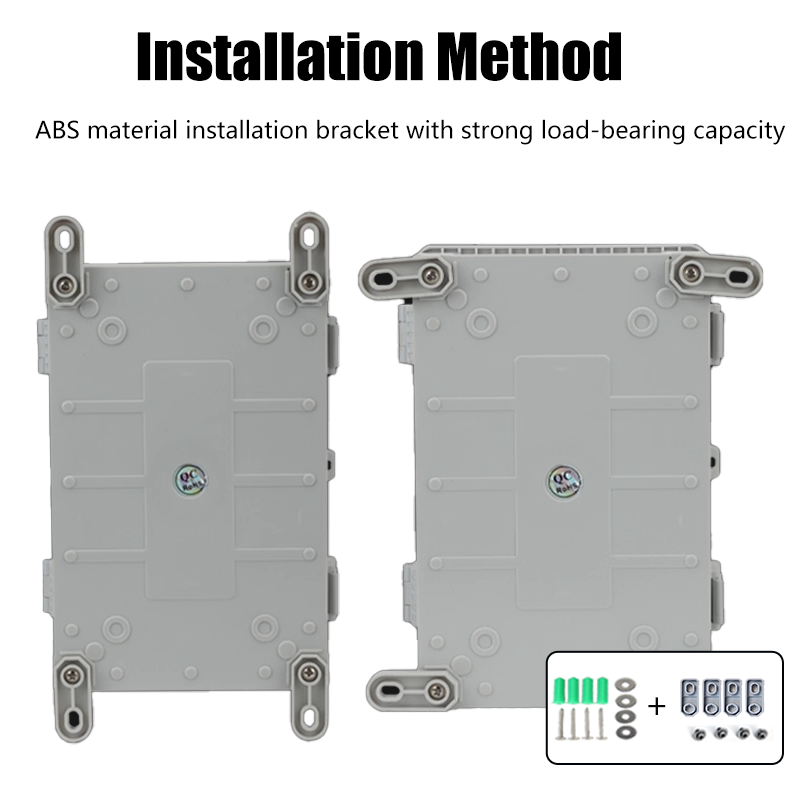 IP66 ABS樹脂製ヒンジ付きプラスチック筐体 防水電源電 - Outdoor Power Distribution Box のレビューと価格