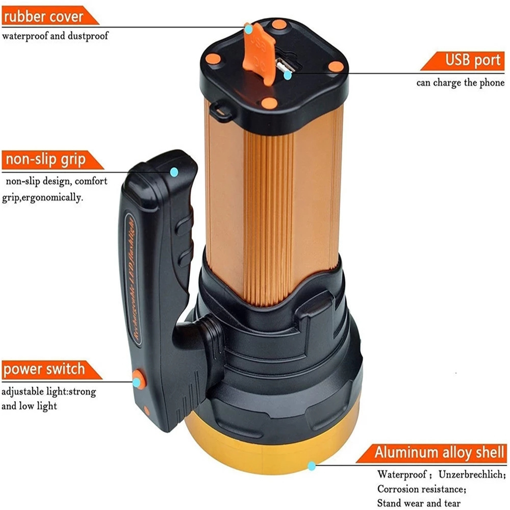 屋外用の強力なLED懐中電灯,防水トーチ,リフレクター,内蔵 - Outdoor Power Meter Bike のレビューと価格