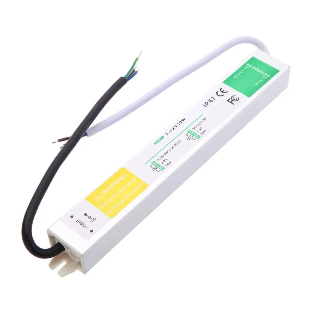 30 ワット AC110 230 V に DC 12 V 2 - Outdoor Use Power Strip のレビューと価格