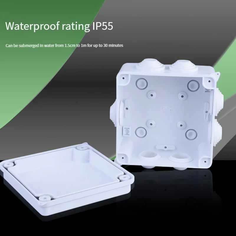 85 * 85 * 50 屋外 Ip55 プラスチック防水ボ - Outdoor Power Cable Junction Box のレビューと価格