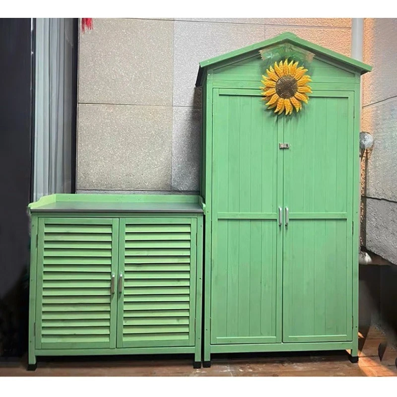 屋外ツールキャビネット ガーデン防水日焼け止め収納キャビネッ - Outdoor Power Tool Storage のレビューと価格