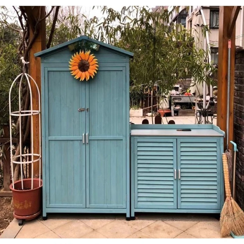 屋外ツールキャビネット ガーデン防水日焼け止め収納キャビネッ - Outdoor Power Tool Storage のレビューと価格