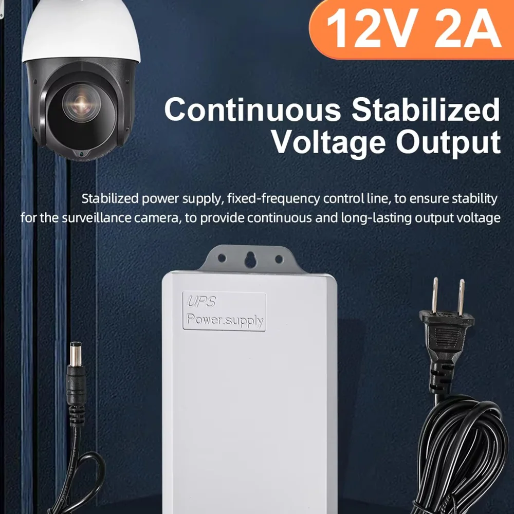 DIFANG UPS 電源アダプタ WiFi カメラ用無停電 - Outdoor Uninterruptible Power Supply のレビューと価格