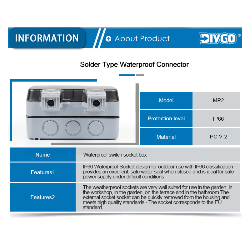防水多機能電源スイッチ,EU,ドイツ規格,USBおよび屋外照 - Outdoor Usb Power Strip のレビューと価格