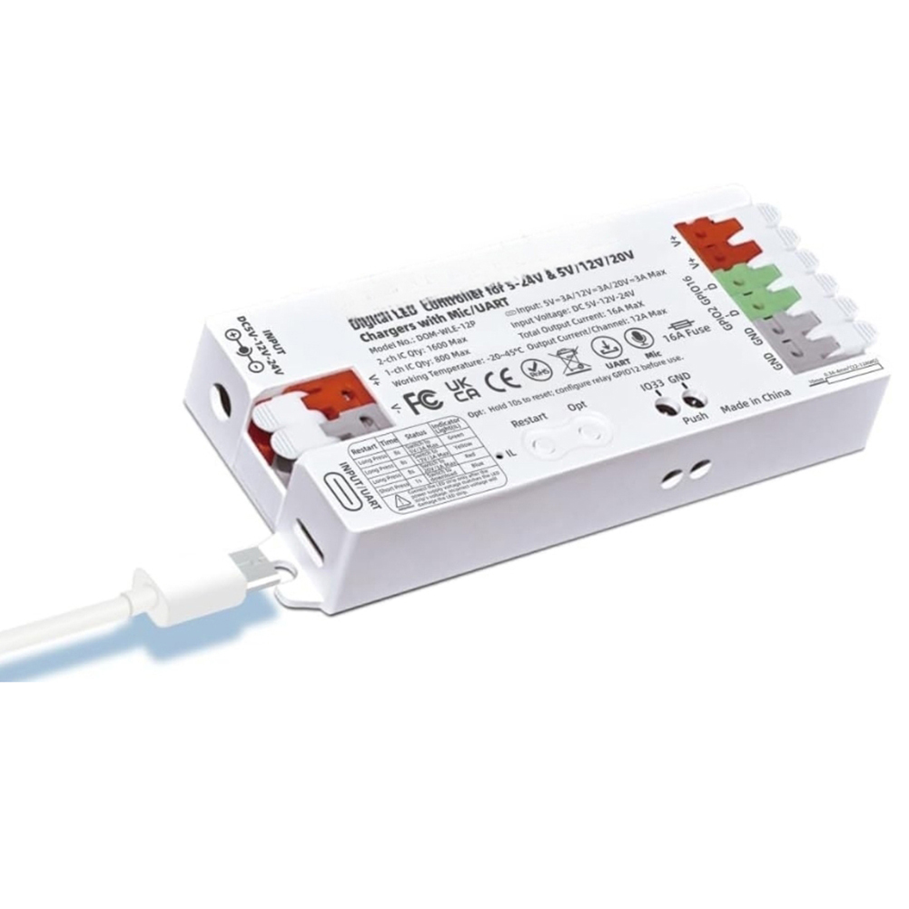 USB-C PD LED ストリップコントローラー屋外イベン - Outdoor Usb Power Strip のレビューと価格