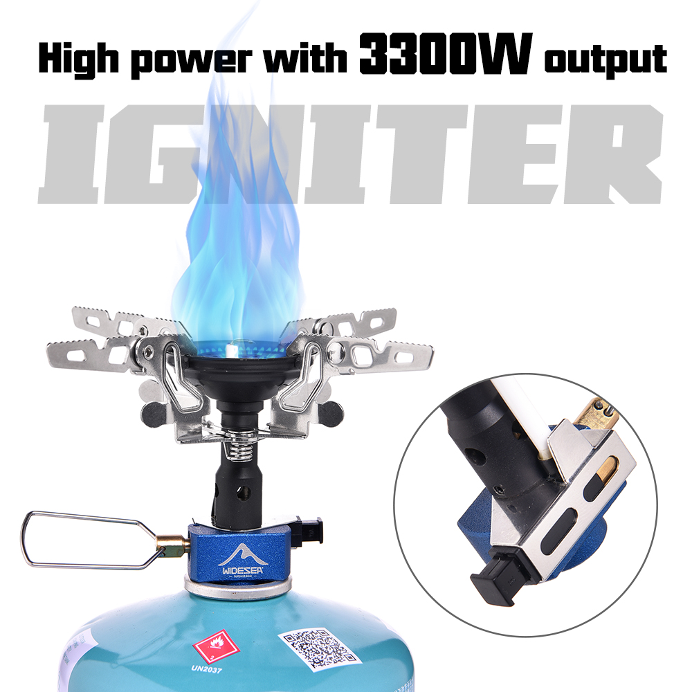 屋外キャンプ用ガスバーナー アウトドアストーブ 3300W  - Outdoor Power Heater のレビューと価格