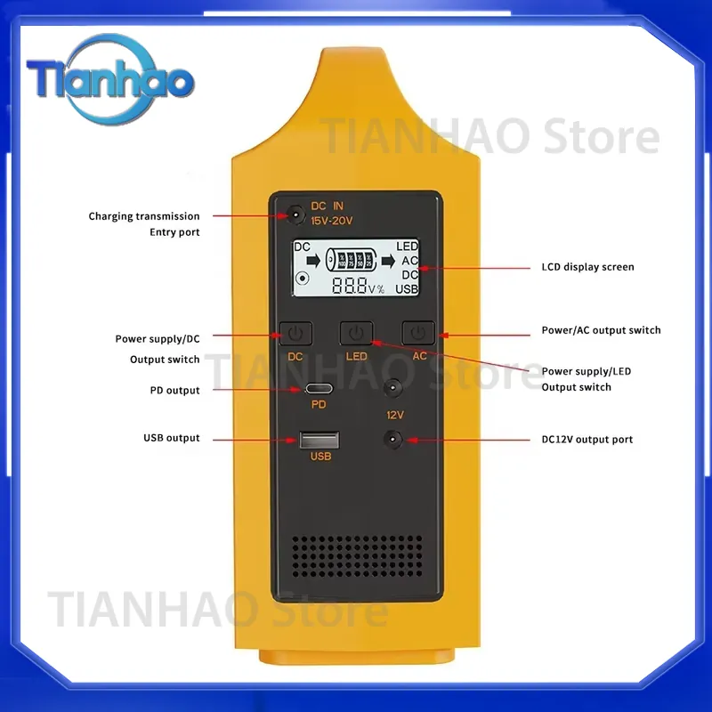200W多機能ソーラー発電機 家庭用無停電電源および屋外電源 - Outdoor Uninterruptible Power Supply のレビューと価格