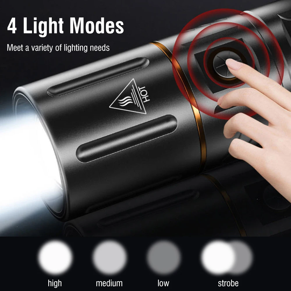 BORUiT 超高輝度 3000LM LED 懐中電灯 26 - Outdoor Power Bank のレビューと価格