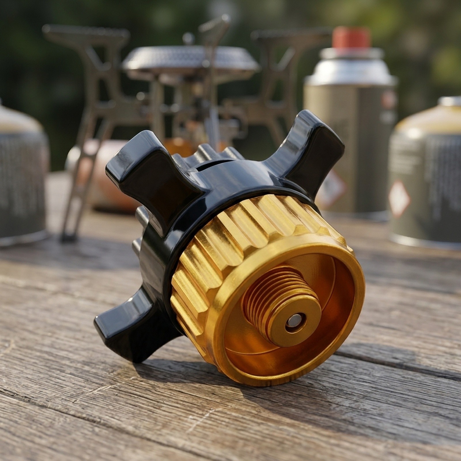 EN417 ネジ式ストーブ用 EN417 アダプター 湿潤し - Outdoor Power Heater のレビューと価格